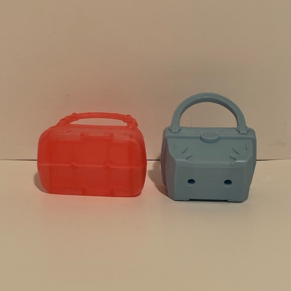 👜 LOT OF 2 LPS LITTLEST PET SHOP BAG CARRIER TOY ACCESSORIES COLLECTIBLES 👜 - Picture 6 of 6